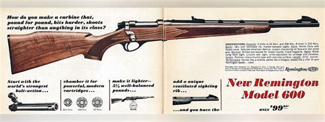 Remington Model 600 Carbine Its History Rifleshooter