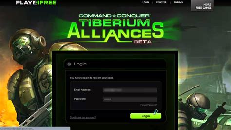 Command And Conquer Tiberium Alliances Redeem Codes Closed Beta Key