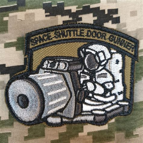 Шеврон Space Shuttle Door Gunner Patch