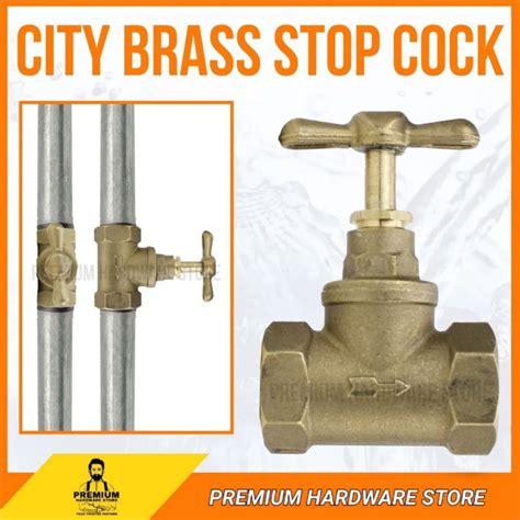 city brass stop cock 15mm 20mm and 25mm water fitting piping connector water gate valve