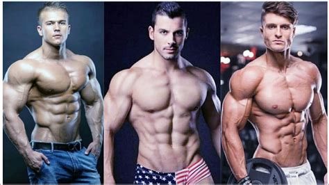 Gorgeous Handsome Bodybuilder Men Attractive Muscular Men Most
