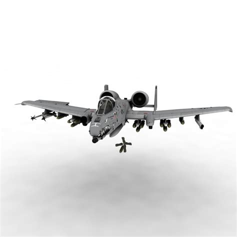 A 10 Warthog Attack Plane 3d Modell