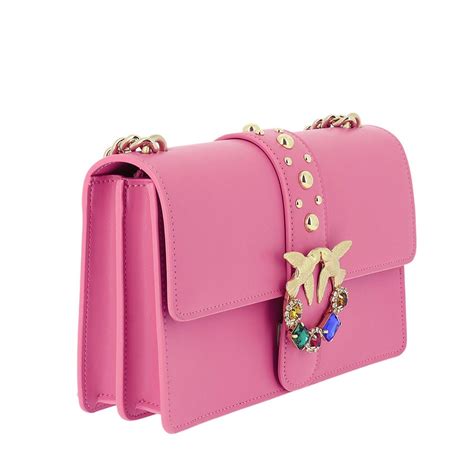 Pinko Outlet Shoulder Bag Women Crossbody Bags Pinko Women Pink Crossbody Bags Pinko 1p2105