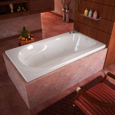 Add style and relaxation to your bathroom with a new bathtub. Venzi Elda 32x60 Rectangular Whirlpool Jetted Bathtub ...