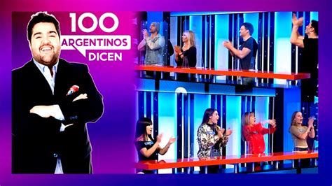100 Argentinos Dicen Programa 220921 Youtube
