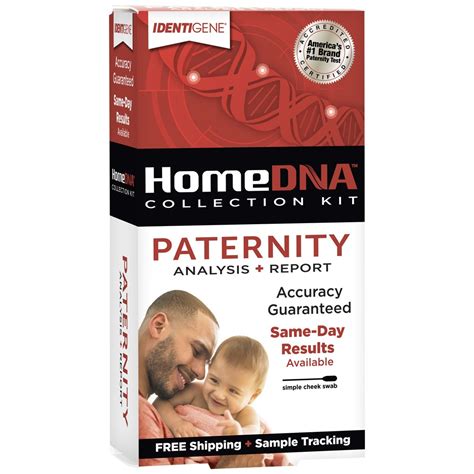 Homedna Paternity Americas 1 Paternity Test Brand
