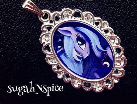 My Little Pony Necklace Princess Luna Necklace By Sugahnspice 325