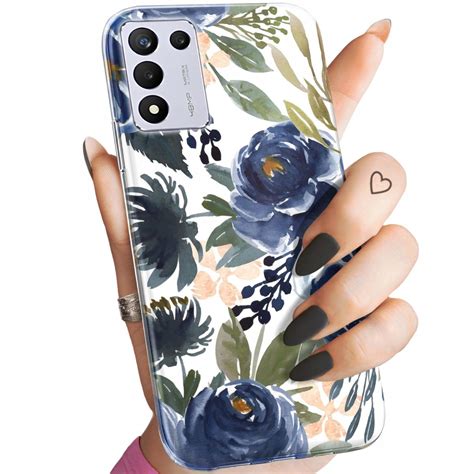 Etui Do Realme Se Wzory Kwiaty Kwieciste Flower Obudowa Pokrowiec