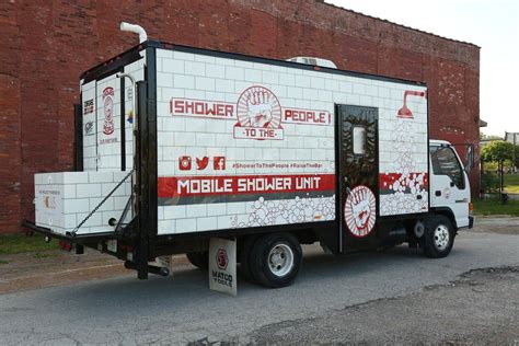 Shower To The People A Mobile Unit That Provides Free Showers For The