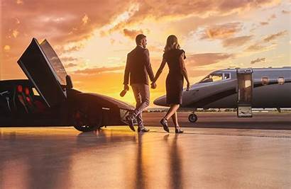 Private Jet Married Couple Business Lamborghini Wallpapers