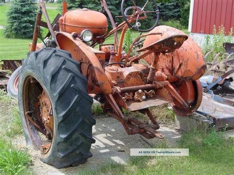 Allis Chalmers Wd45 Running Tractor And Wd Parts Tractor