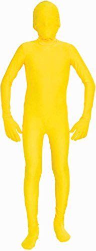 Forum Novelties Im Invisible Costume Stretch Body Suit Yellow Child