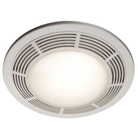 Broan 100 Cfm Ceiling Bathroom Exhaust Fan With Lightnight Light 750 The Home Depot