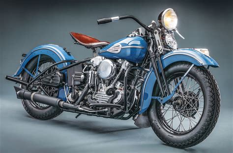 1941 Harley Davidson Knucklehead Pride And Joy Motorcycle Classics