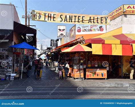 The Famous Santee Alley Editorial Image Image Of Bargains 155040650