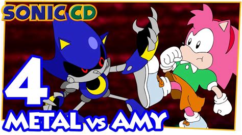 Sonic Cd Metal Sonic Vs Amy Youtube