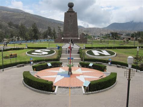 Straddling The Equator In Quito Around This World