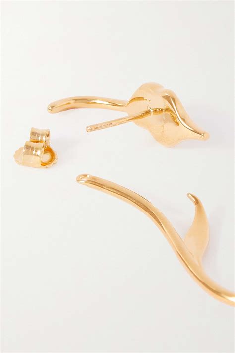 Anissa Kermiche Lady Garden Gold Plated Single Earring Net A Porter