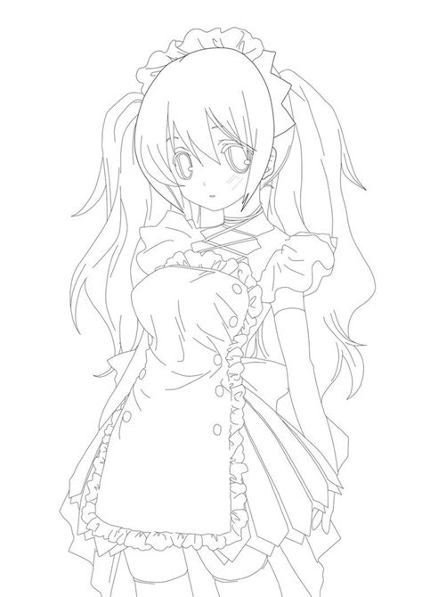 How to draw a hot black latina anime. anime maid drawing | Anime maid, Drawings, Manga drawing