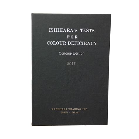 Ishihara Test Chart Book For Color Blindness 14 Plate