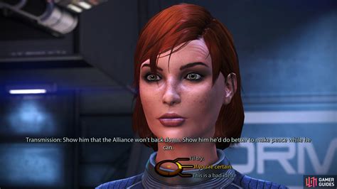 Unc The Negotiation Renegade Assignments Mass Effect Legendary