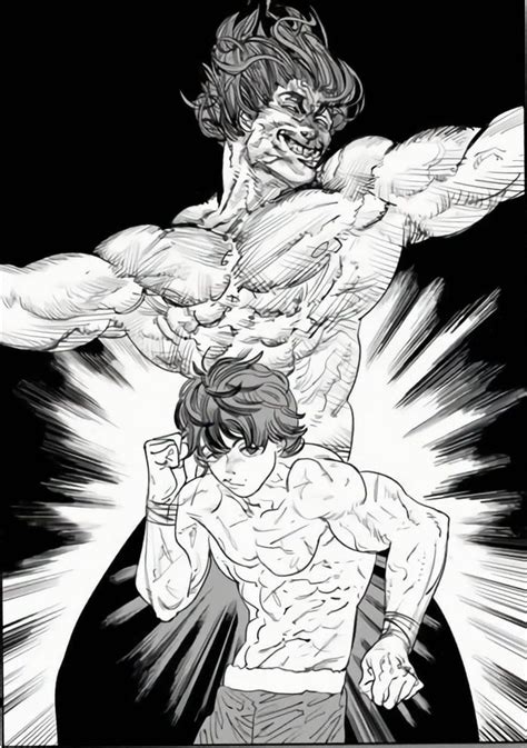 Yujiro And Baki By Tatsuki Fujimoto Anime And Manga In 2022 Anime