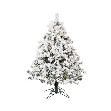 Vickerman 45 Ft Alaskan Pine Flocked Artificial Christmas Tree At