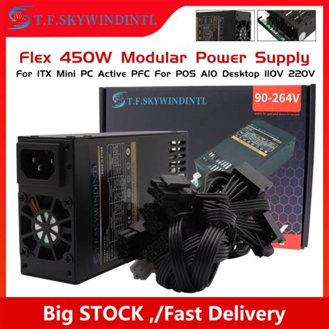 450w Modular Power Supply Small 1u Computer Psu Flex Atx 450watt For