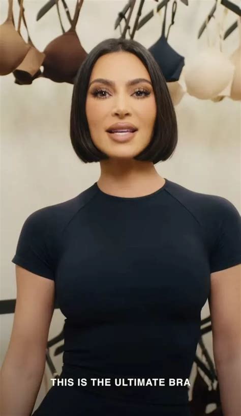 Kim Kardashian Shows Off Perfect Skims Bra That Gives Her Instant Boob Job Daily Star