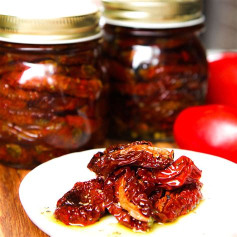 Homemade Sun Dried Tomatoes Preserved In Olive Oil Recipe Sun Dried