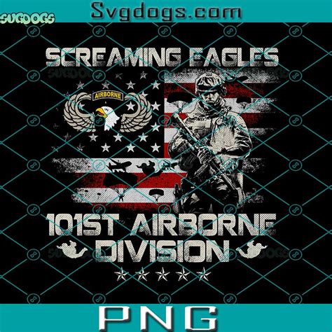 Screaming Eagle 101st Airborne Division Png Veteran Png
