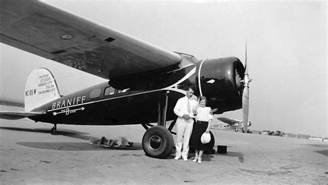 Braniff Airways Lockheed Vega 5 C Nc106w Circa 1931 The Aircraft