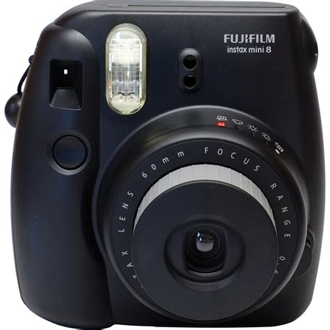 Fujifilm Instax Mini 8 Instant Film Camera Black 16273403 Bandh