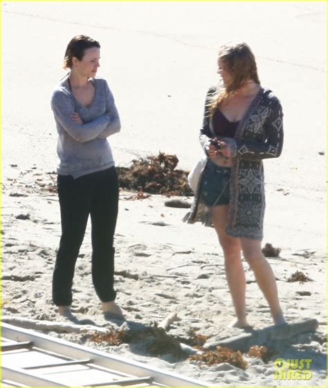Rachel McAdams Films True Detective Beach Scenes With Leven Rambin Photo Leven