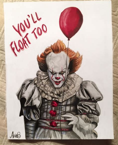 Pennywise It Pennywise The Dancing Clown From It Art By Arina Smi