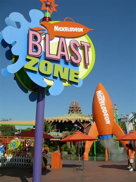 The Universal Studios Hollywood Nickelodeon Blast Zone