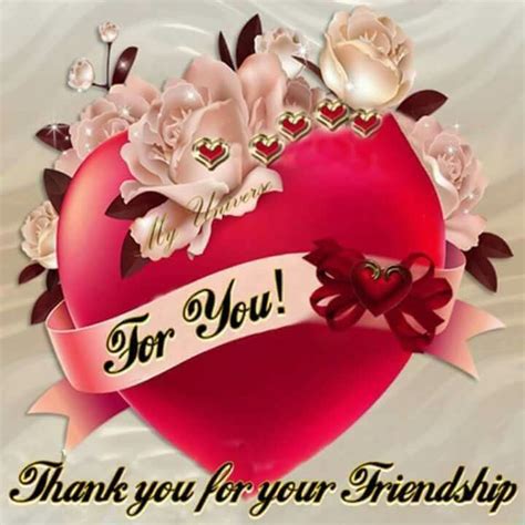 Thank You For Your Friendship Pictures Photos And Images For Facebook