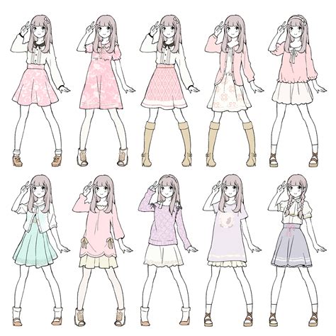 Anime Clothes Drawing At Explore Collection Of