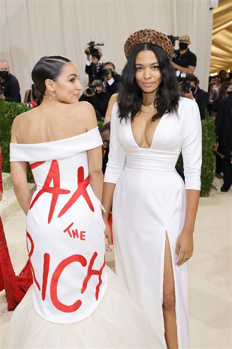The Met Gala Is Full Of Rich People Alexandria Ocasio Cortez Wore A Dress With A Message “tax