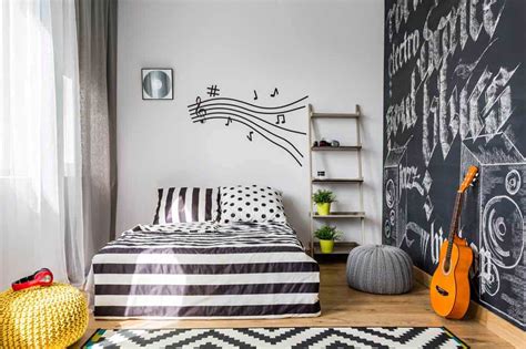 15 Music Themed Bedrooms And How To Recreate The Look