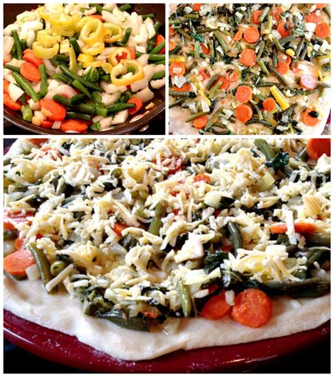 Veggie Pizza Collage Clean Eats Fast Feets
