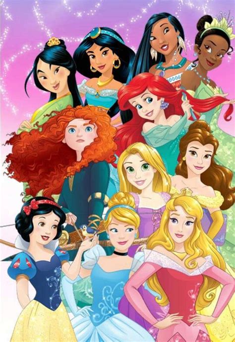 Disney Princesses Walt Disney Princesses Disney Princess Characters