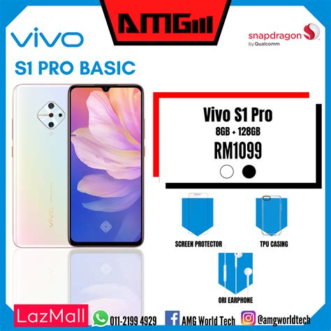 Be the first to review this product. vivo S1 Pro Price in Malaysia & Specs - RM929 | TechNave