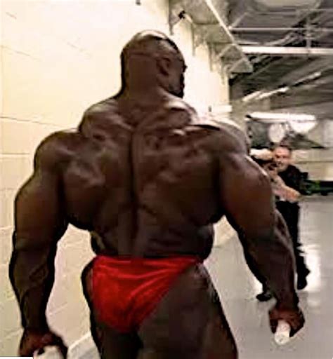 The deep back muscles lie immediately adjacent to the vertebral column and ribs. Ronnie Coleman's Back - look at those traps, don't like ...