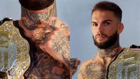 I have jesus on my left arm, all the glory to him. "You couldn't like Cody Garbrandt even if you raised him ...