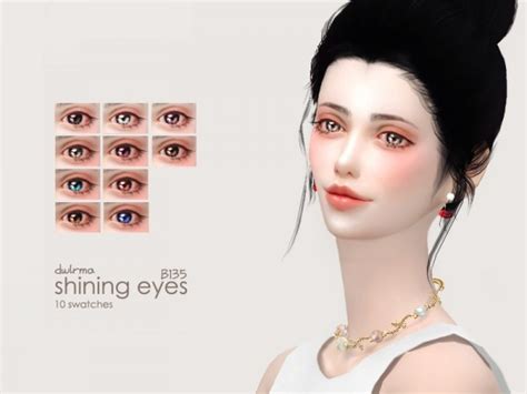 The Sims Resource Shining Eyes B135 By Dwlrma Sims 4 Downloads