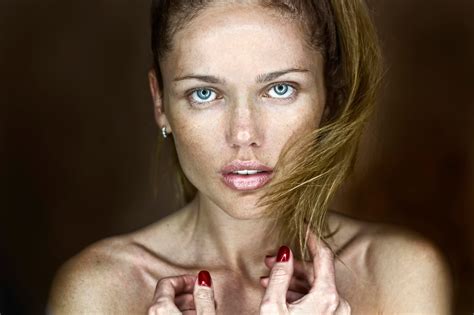 Model Women Portrait Face Wallpaper Resolution 2048x1365 ID 371414