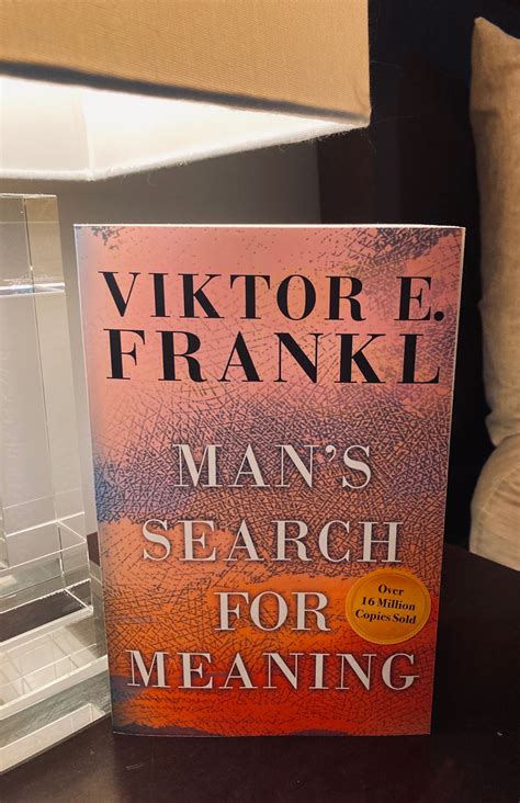 Mans Search For Meaning By Viktor E Frankl Book Review