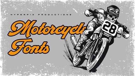 50 Best Motorcycle Fonts Free Premium 2022 Hyperpix