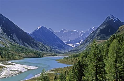 Altai Gebirge Und Region Trekking Baden And Skifahren